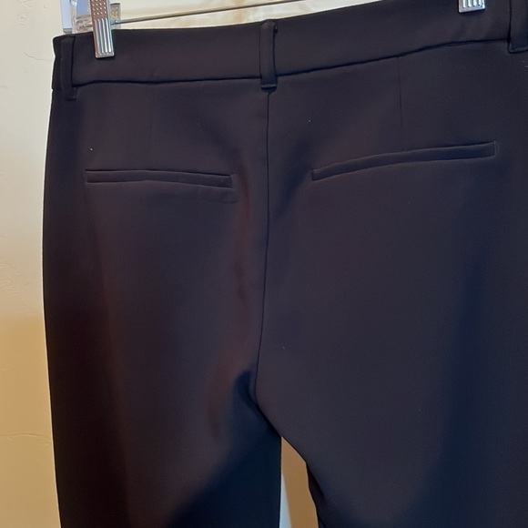 đť…şOld Navy Womens Cropped Front Side Pocket Pants Black Size 6 - Picture 3 of 9